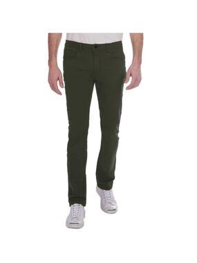 Jachs New York Men's Straight Fit Mid-Rise 5 Pocket Traveler Pant
